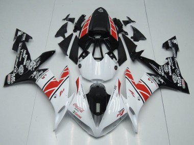 Carene Moto Yamaha YZF R1 2004-2006 - Bianco Rosso Nero Castrol