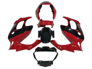Carene Moto Honda VTR1000F 1997-2005 - Rosso Nero Lucido