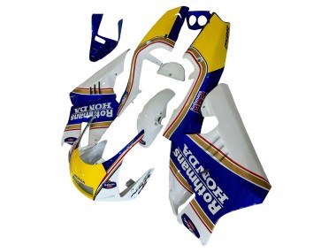 Carene Moto Honda NSR250 1994-1996 - Bianco Blu Giallo Oro Rothmans