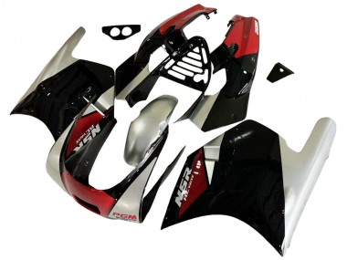 Carene Moto Honda NSR250R 1988-1989 - Argento Rosso Nero Lucido