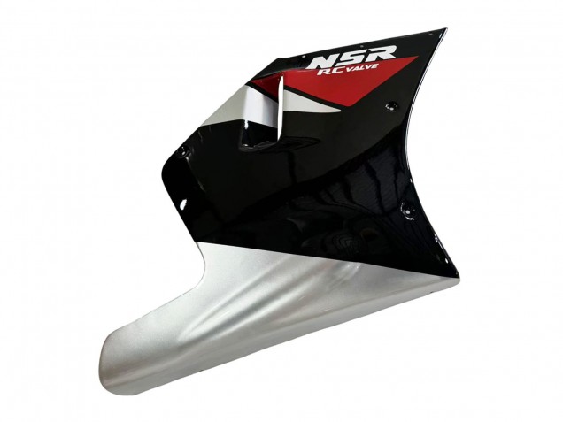 Carene Moto Honda NSR250R 1988-1989 - Argento Rosso Nero Lucido