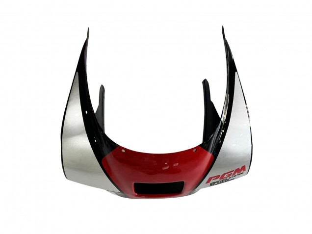 Carene Moto Honda NSR250R 1988-1989 - Argento Rosso Nero Lucido