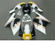 Carene Moto Honda NSR250R 1988-1989 - Bianco Giallo Oro Nero Lucido