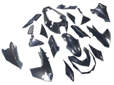 Carene Moto Kawasaki Z1000 2010-2013 - Nero Fibra di Carbonio