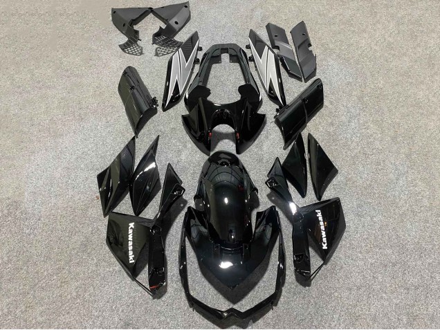 Carene Moto Kawasaki Z1000 2010-2013 - Nero Lucido Bianco