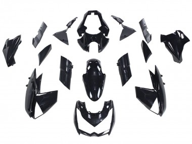 Carene Moto Kawasaki Z1000 2010-2013 - Nero Lucido