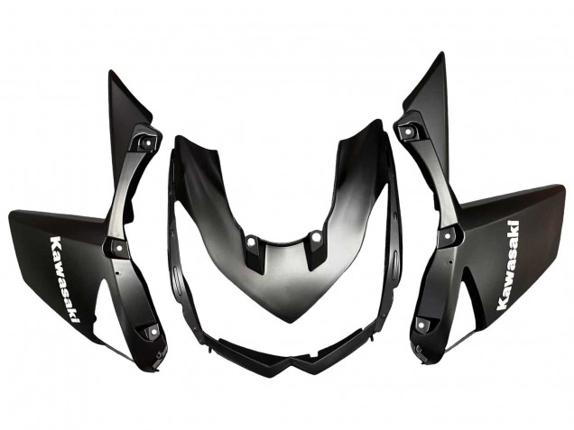Carene Moto Kawasaki Z1000 2010-2013 - Arancia Nero Lucido