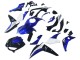 Carene Moto Kawasaki Z1000 2014-2019 - Bianco Blu Nero