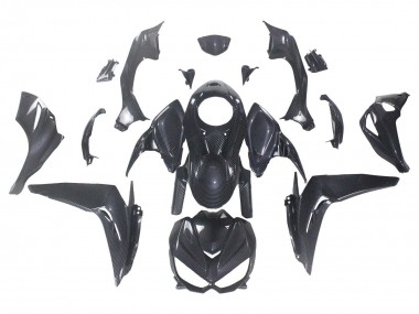 Carene Moto Kawasaki Z1000 2014-2019 - Nero Fibra di Carbonio