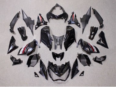 Carene Moto Kawasaki Z1000 2014-2019 - Nero Lucido Rosso Bianco