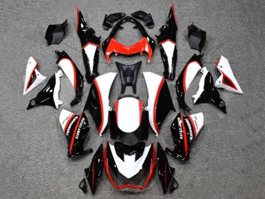 Carene Moto Kawasaki Z1000 2014-2019 - Nero Lucido Bianco Rosso