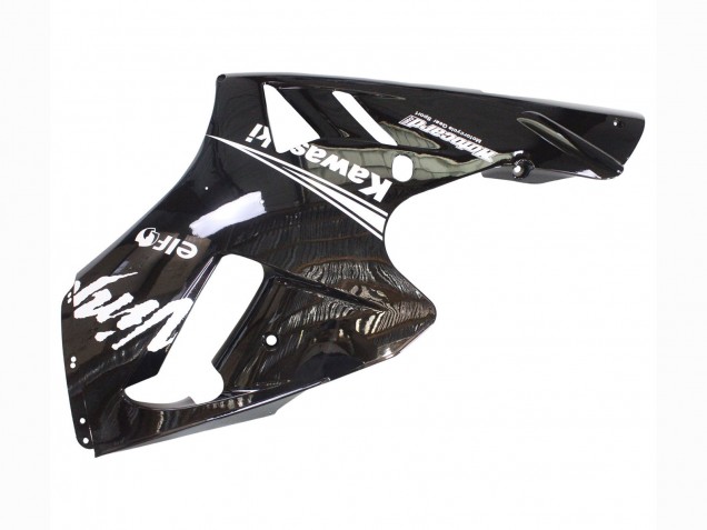 Carene Moto Kawasaki ZX12R 2000-2001 - Nero Lucido Bianco Elf Nevicare