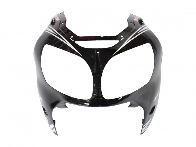 Carene Moto Kawasaki ZX12R 2000-2001 - Nero Lucido Bianco Elf Nevicare