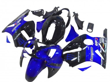 Carene Moto Kawasaki ZX12R 2000-2001 - Nero Lucido Blu Mostro