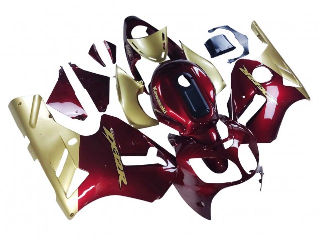 Carene Moto Kawasaki ZX12R 2000-2001 - Rosso Oro