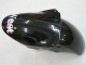 Carene Moto Kawasaki ZX9R 2000-2001 - Nero Lucido Bianco West