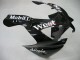 Carene Moto Kawasaki ZX9R 2000-2001 - Nero Lucido Bianco West