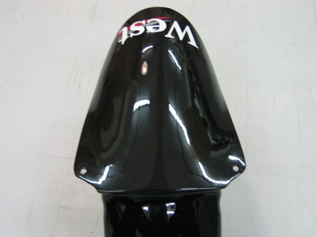 Carene Moto Kawasaki ZX9R 2000-2001 - Nero Lucido Bianco West