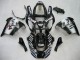 Carene Moto Kawasaki ZX9R 2000-2001 - Nero Lucido Bianco West