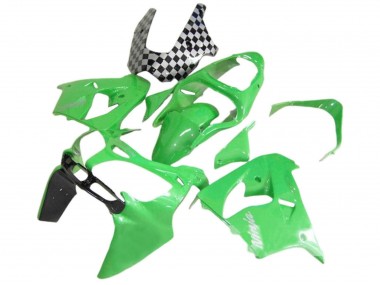 Carene Moto Kawasaki ZX9R 2000-2001 - Verde Nero Bianco Ninja