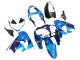 Carene Moto Kawasaki ZX9R 2000-2001 - Blu Nero