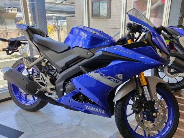 Carene Moto Yamaha YZF R15 2018-2024 - Blu Grigio