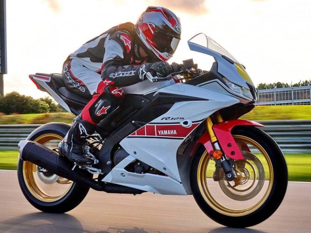Carene Moto Yamaha YZF R125 2019-2024 - Bianco Rosso Giallo