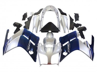 Carene Moto Yamaha FJR1300 2013-2015 - Blu Scuro Argento