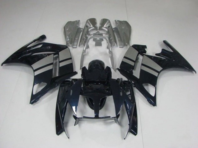 Carene Moto Yamaha FJR1300 2013-2015 - Nero Lucido Argento