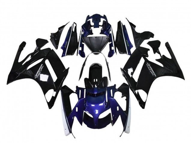 Carene Moto Yamaha FJR1300 2013-2015 - Nero Lucido Blu