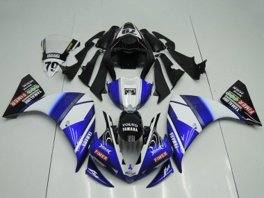Carene Moto Yamaha YZF R1 2009-2011 - Bianco Blu Nero Sterilgarda