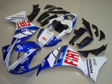 Carene Moto Yamaha YZF R1 2009-2011 - Bianco Blu Rosso Fiat