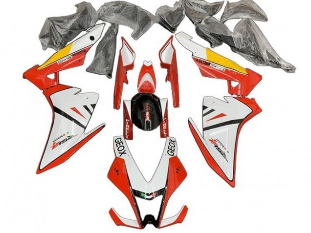 Carena Moto Aprilia RSV4 1000 2009-2015 - Bianco Rosso Nero Giallo