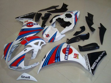 Carene Moto Yamaha YZF R1 2009-2011 - Bianco Blu Rosso Nero Martini