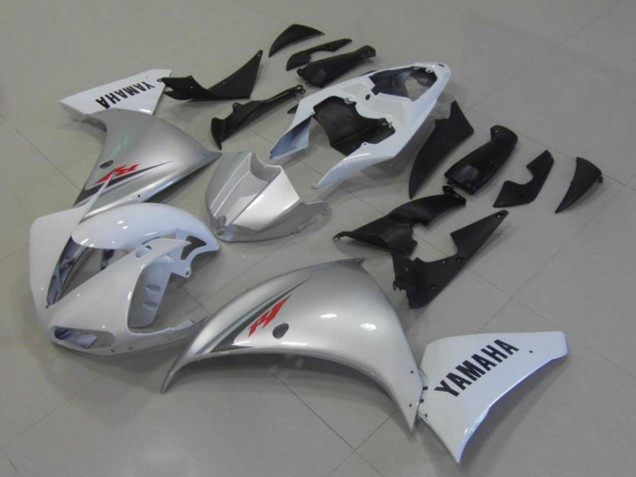 Carene Moto Yamaha YZF R1 2009-2011 - Bianco Argento