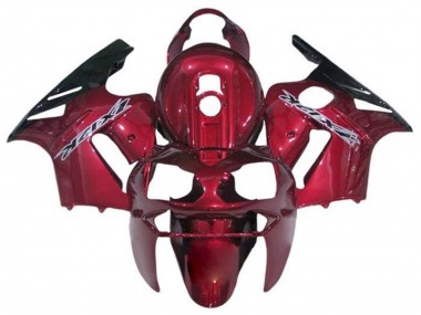 Carene Moto Kawasaki ZX12R 2000-2001 - Caramella Rosso Nero Bianco