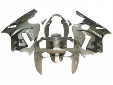 Carene Moto Kawasaki ZX12R 2000-2001 - Argento Nero Tribal