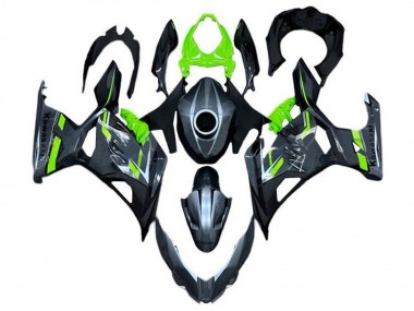 Carene Moto Kawasaki Ninja 400 2018-2024 - Verde Grigio