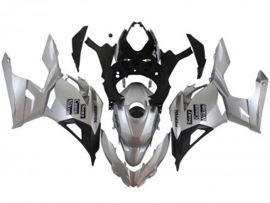 Carene Moto Kawasaki Ninja 400 2018-2024 - Argento Nero Repsol