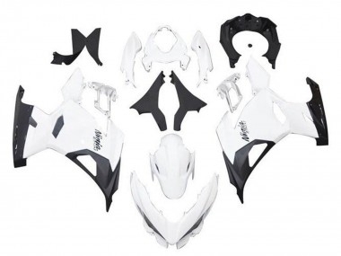 Carene Moto Kawasaki Ninja 400 2018-2024 - Bianco Nero