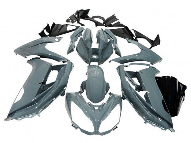 Carene Moto Kawasaki Ninja 650 EX650 2012-2016 - Grigio