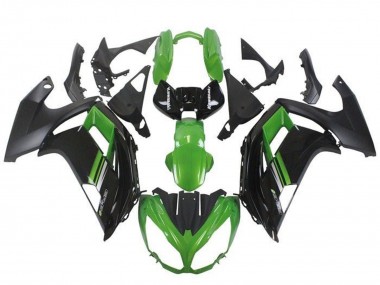 Carene Moto Kawasaki Ninja ER6F 2012-2014 - Verde Nero