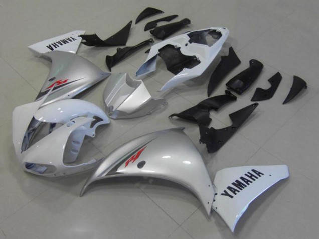 Carene Moto Yamaha YZF R1 2012-2014 - Bianco Argento