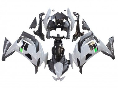 Carene Moto Kawasaki Ninja 650 EX650 2020-2024 - Grigio Verde Nero