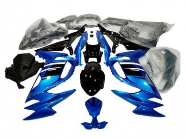 Carene Moto Kawasaki Ninja 650 EX650 2020-2024 - Blu Bianco Nero