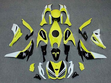 Carene Moto Kawasaki Z1000 2014-2019 - Bianco Giallo Nero