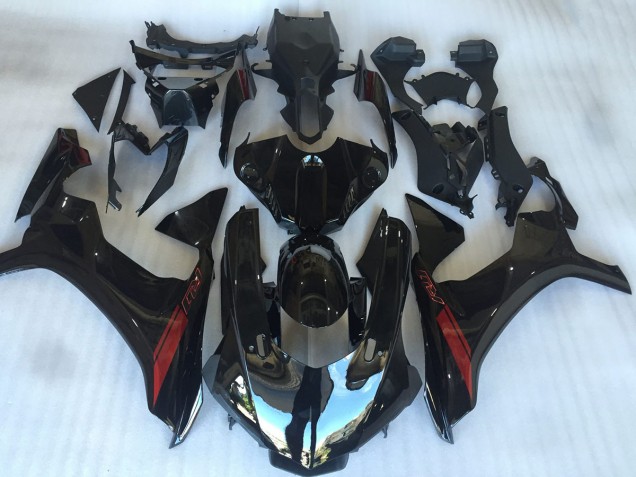 Carene Moto Yamaha YZF R1 2015-2019 - Nero Lucido Rosso