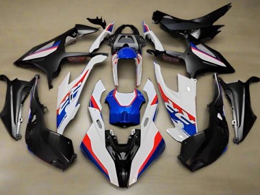 Carene Moto BMW S1000RR 2019-2022 - Bianco Rosso Blu Nero