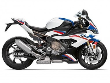 Carene Moto BMW S1000RR 2019-2022 - Bianco Blu Rosso Banda
