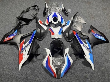 Carene Moto BMW S1000RR 2019-2022 - Bianco Blu Nero Opaco Rosso